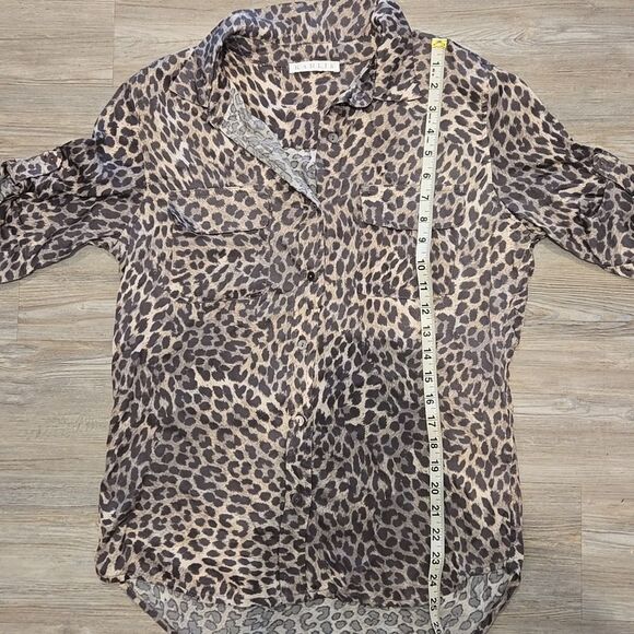 Karlie Leopard Print Button-Up Shirt - Picture 5 of 7